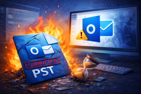 How to Fix Outlook Issues on Windows 10/11 Caused by PST File Corruption