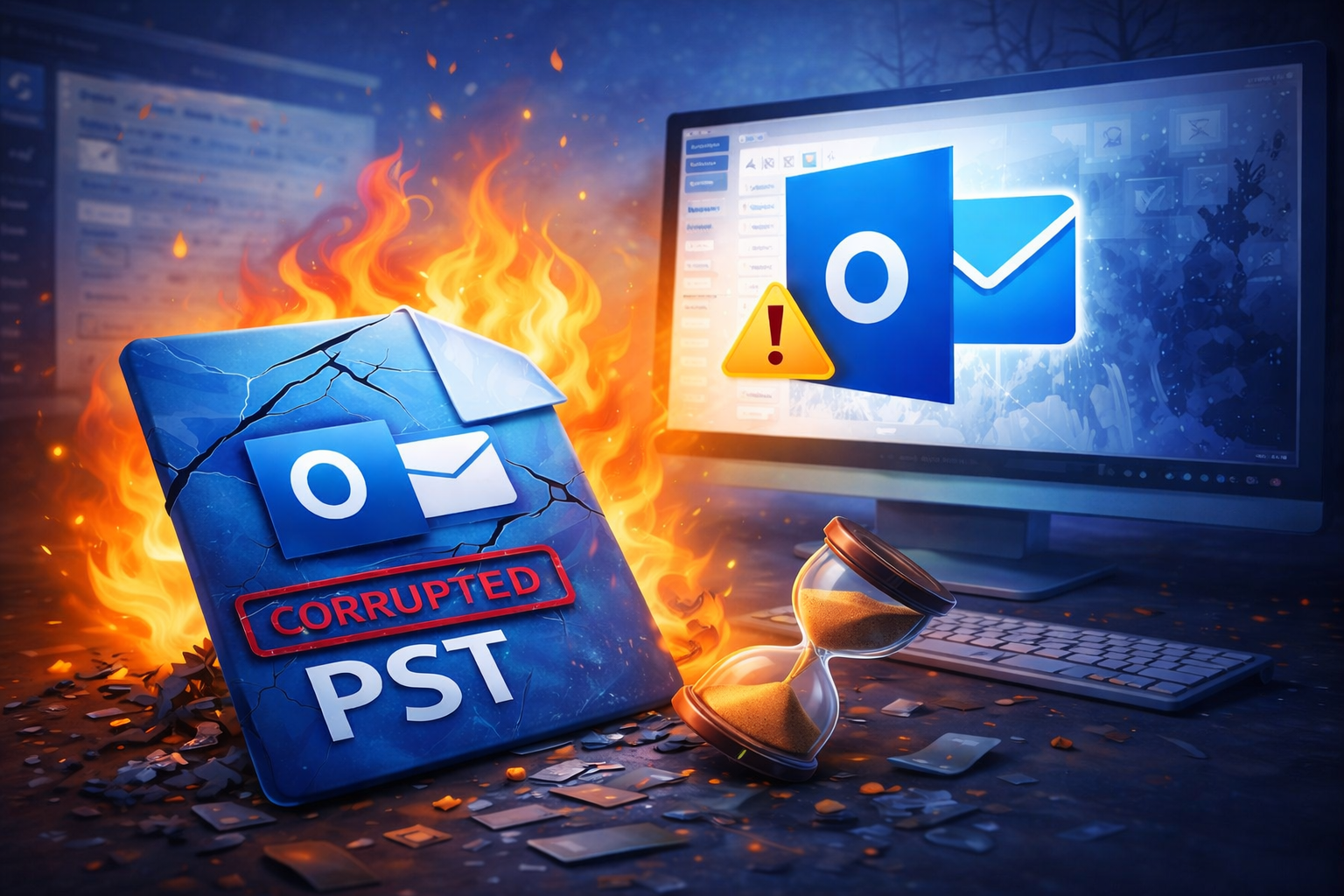 How to Fix Outlook Issues on Windows 10/11 Caused by PST File Corruption